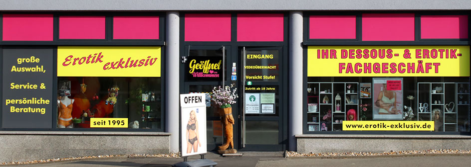 Erotik exklusiv - Ihr Dessous- & Erotikfachgeschäft in Zwickau